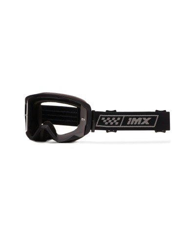 IMX ОЧКИ ДЛЯ МОТОКРОССА RACE BLACK MATT/GREY
