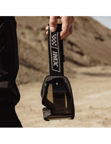 IMX ОЧКИ ДЛЯ МОТОКРОССА RACE BLACK MATT/GREY