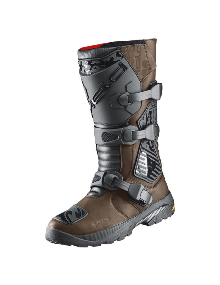 HELD BRICKLAND GORE-TEX BROWN WOMEN'S MOTO BOOTS