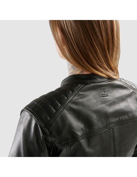 REBELHORN HUNTER II BLACK MOTERIŠKA ODINĖ MOTO STRIUKĖ