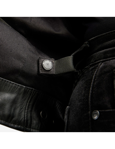 REBELHORN HUNTER II BLACK MOTERIŠKA ODINĖ MOTO STRIUKĖ