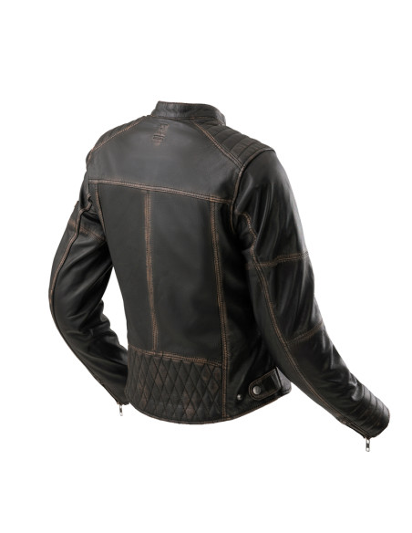 REBELHORN HUNTER II BROWN MOTERIŠKA ODINĖ MOTO STRIUKĖ