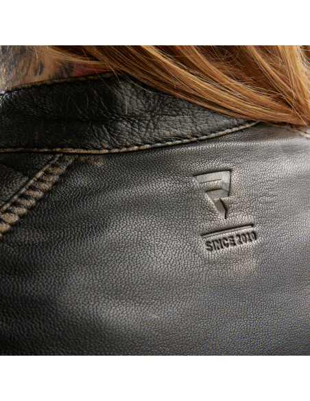 REBELHORN HUNTER II BROWN MOTERIŠKA ODINĖ MOTO STRIUKĖ