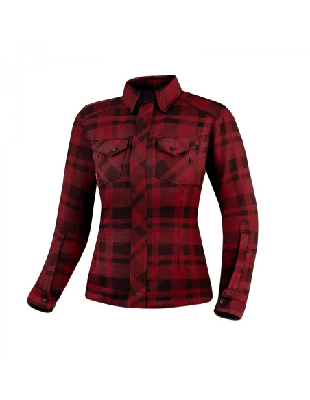 SHIMA RENEGADE RED WOMEN'S MOTO SHIRT