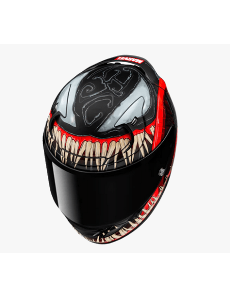 HJC RPHA 12 VENOM 3 SPORTINIS/UŽDARAS MOTO ŠALMAS