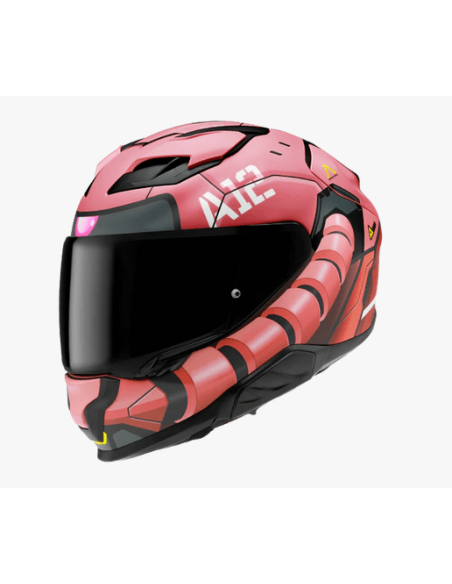 HJC F71 ZAKU BANDAI SPORTINIS/UŽDARAS MOTO ŠALMAS