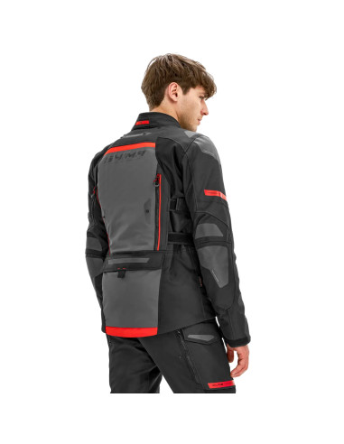 SHIMA DUNE RED MEN'S MOTO JACKET