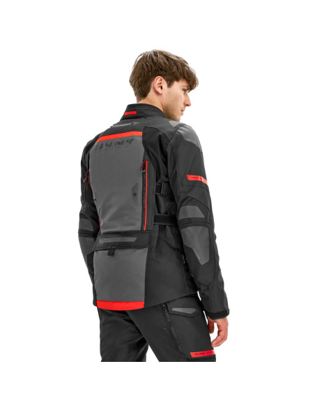 SHIMA DUNE RED MEN'S MOTO JACKET