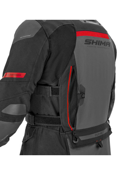 SHIMA МУЖСКАЯ МОТОКУРТКА DUNE RED