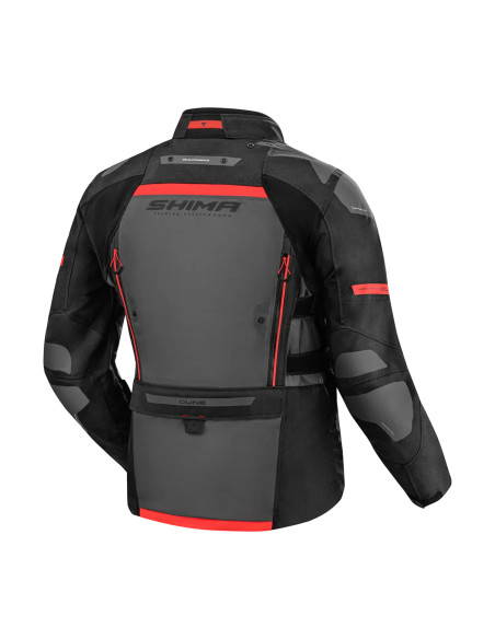 SHIMA DUNE RED VYRIŠKA MOTO STRIUKĖ