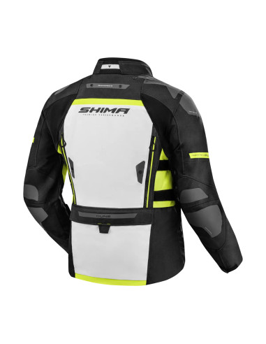 SHIMA МУЖСКАЯ МОТОКУРТКА DUNE FLUO