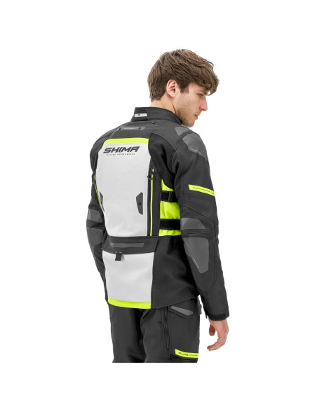 SHIMA DUNE FLUO VYRIŠKA MOTO STRIUKĖ