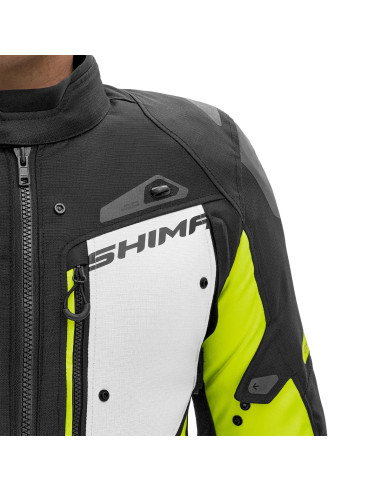 SHIMA МУЖСКАЯ МОТОКУРТКА DUNE FLUO