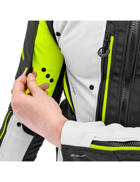 SHIMA DUNE FLUO MEN'S MOTO JACKET