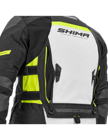 SHIMA DUNE FLUO VYRIŠKA MOTO STRIUKĖ