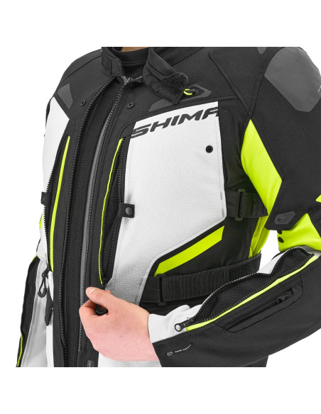 SHIMA DUNE FLUO MEN'S MOTO JACKET