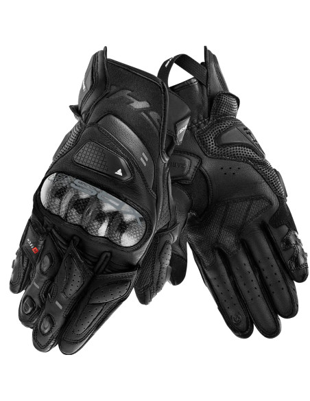 SHIMA XRS-3 BLACK MOTO PIRŠTINĖS