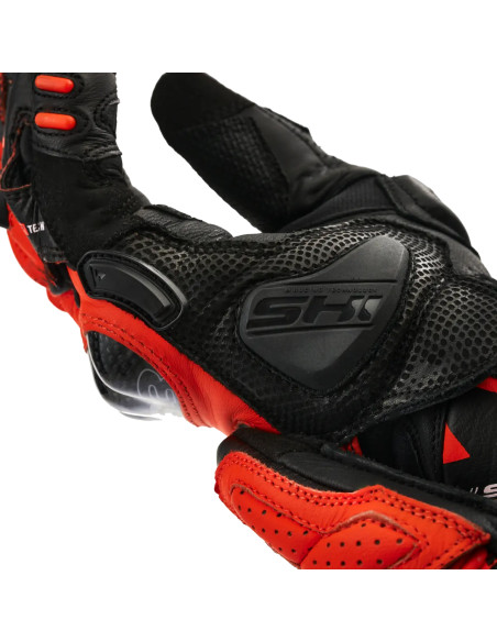 SHIMA XRS-3 RED MOTO GLOVES