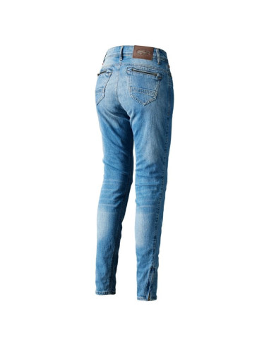 HELD WOMEN'S SCORGE BLUE MOTO TROUSERS