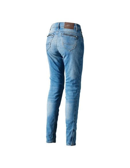 HELD WOMEN'S SCORGE BLUE MOTO TROUSERS