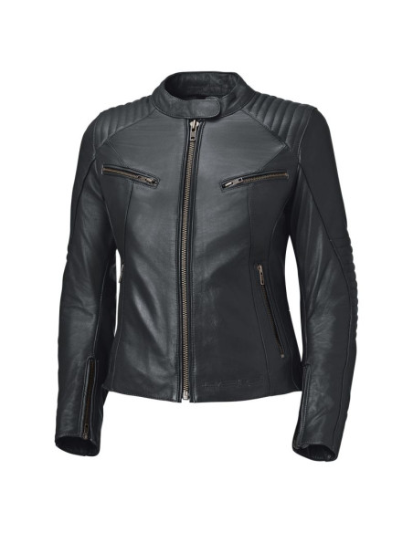 HELD ROBIN BLACK WOMEN'S LEATHER MOTO JACKET