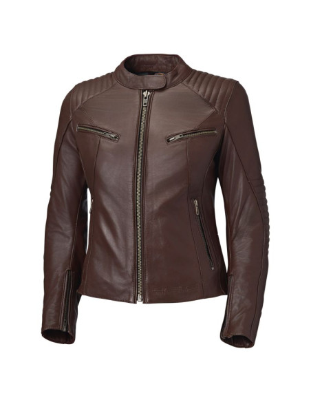 HELD ROBIN BROWN WOMEN'S LEATHER MOTO JACKET