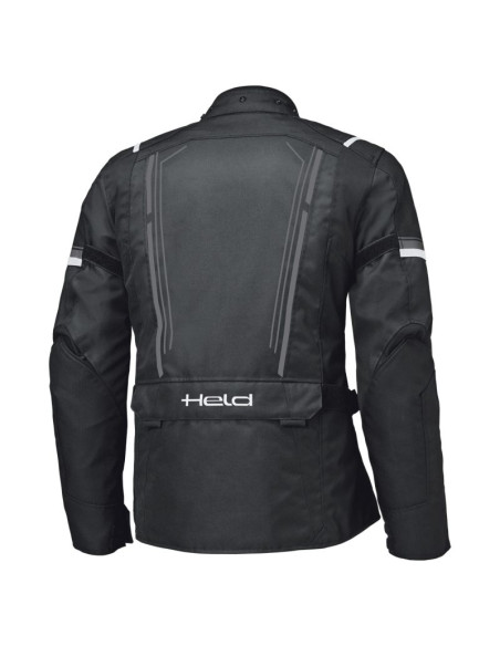 HELD ZORRO ST BLACK/WHITE TEXTILE MOTO JACKET