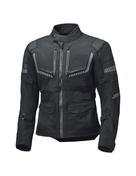 HELD TAMARACK TOP BLACK TEXTILE MOTO JACKET