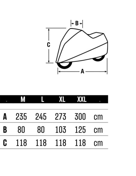 HELD COVER INDOOR 2 MOTORCYCLE COVER