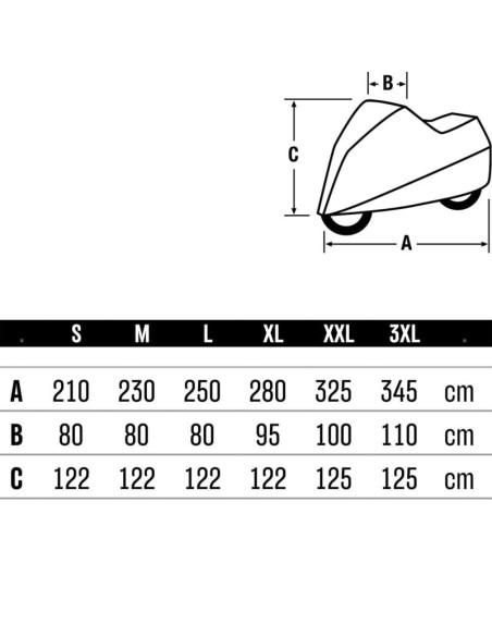 HELD PROFESSIONAL 2 MOTORCYCLE COVER