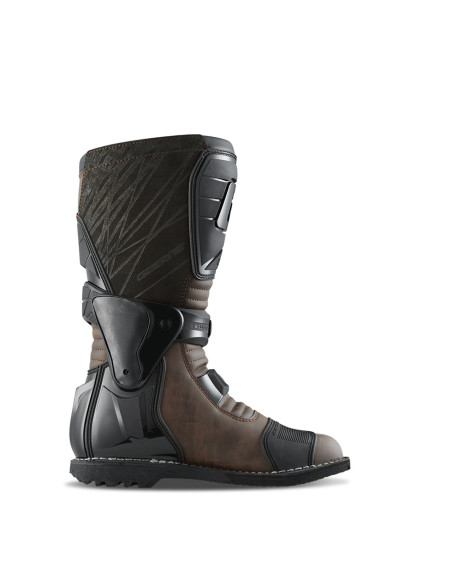 GAERNE G.DAKAR AQUATECH BROWN MOTO BOOTS
