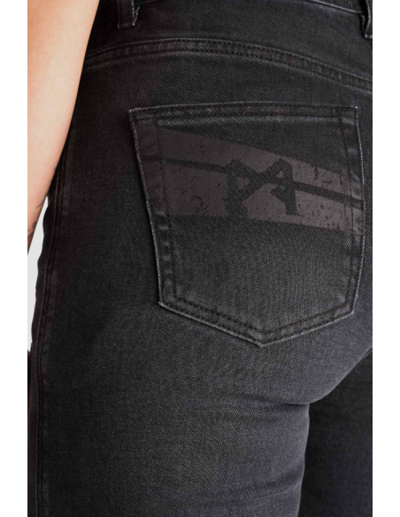 PANDO MOTO ЖЕНСКИЕ МОТОДЖИНСЫ KAYA SLIM GREY