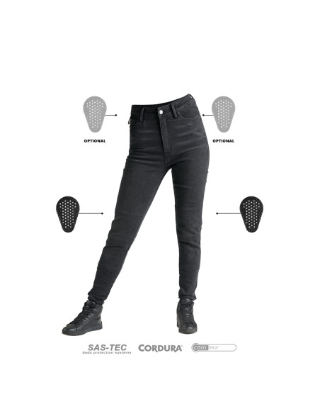 PANDO MOTO KUSARI COR 01 WOMEN'S MOTO JEANS