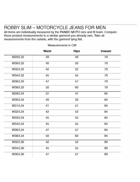 PANDO MOTO ROBBY SLIM BLACK VYRIŠKI MOTO DŽINSAI