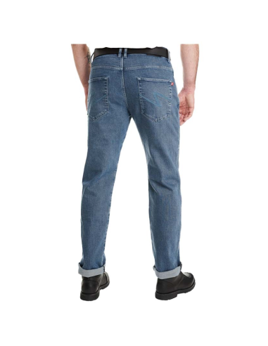 PANDO MOTO МУЖСКИЕ МОТОДЖИНСЫ JAMES REGULAR BLUE