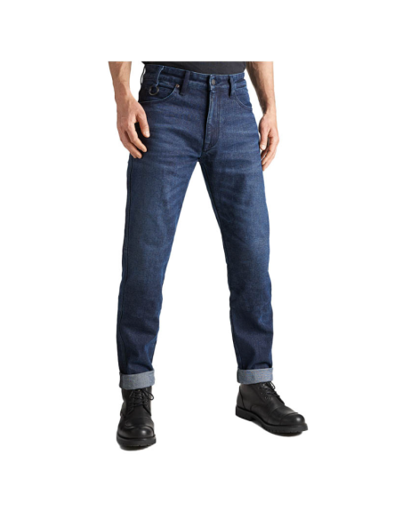 PANDO MOTO МУЖСКИЕ МОТОДЖИНСЫ ARNIE SLIM BLUE