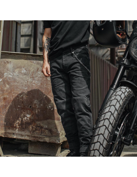 PANDO MOTO BOSS DYN 01 MEN'S MOTO JEANS