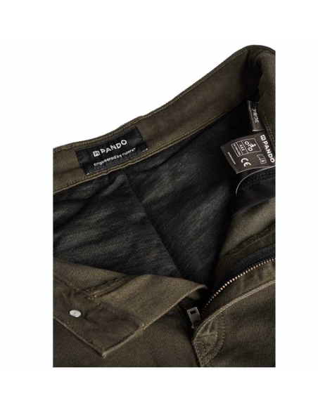 PANDO MOTO МУЖСКИЕ МОТО-ДЖИНСЫ MARK OLIVE AAA