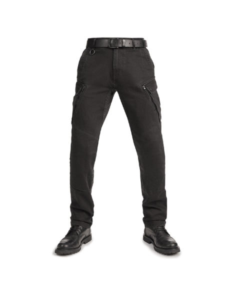 PANDO MOTO МУЖСКИЕ МОТО-ДЖИНСЫ MARK BLACK AAA