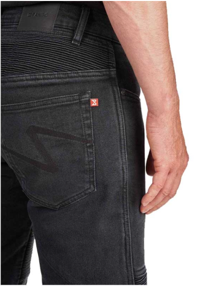 PANDO MOTO KARL DEVIL AAA+ MEN'S MOTO JEANS