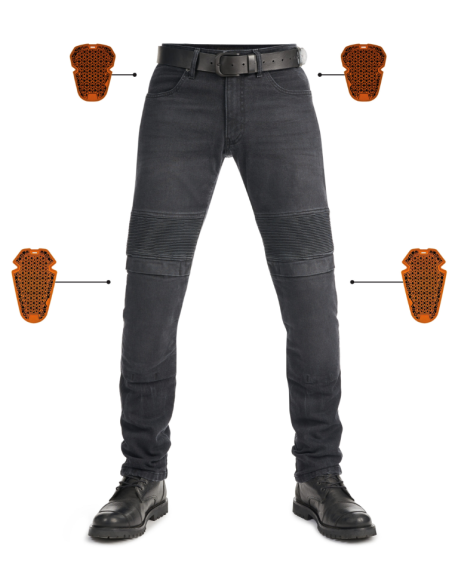 PANDO MOTO МУЖСКИЕ МОТОДЖИНСЫ KARL DEVIL AAA+