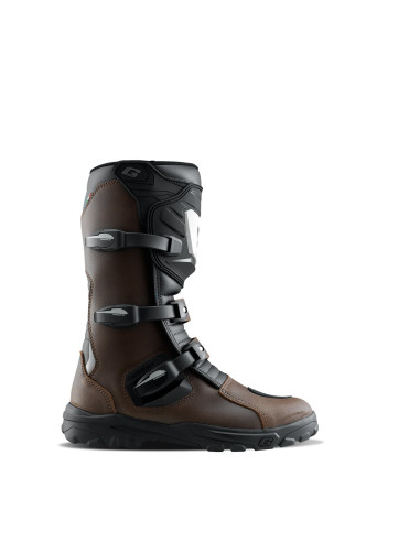 GAERNE G.ADVENTURE AQUATECH BROWN LONG MOTO BOOTS Shoe size 38