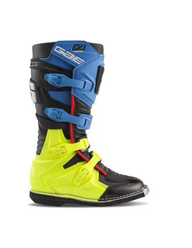 GAERNE GXJ BLUE/YELLOW CROSS/ENDURO MOTO BOOTS