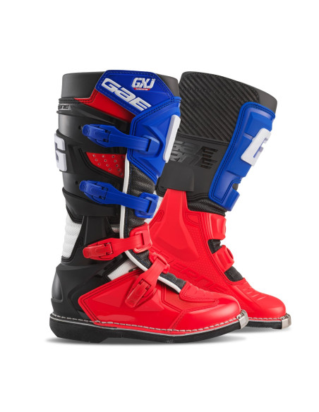 GAERNE GXJ BLUE/RED CROSS/ENDURO MOTO BOOTS