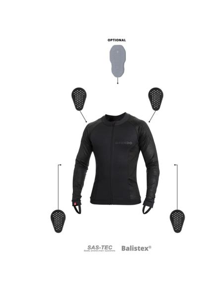 PANDO MOTO SHELL UH 03 UNISEX MOTO ŠARVAI