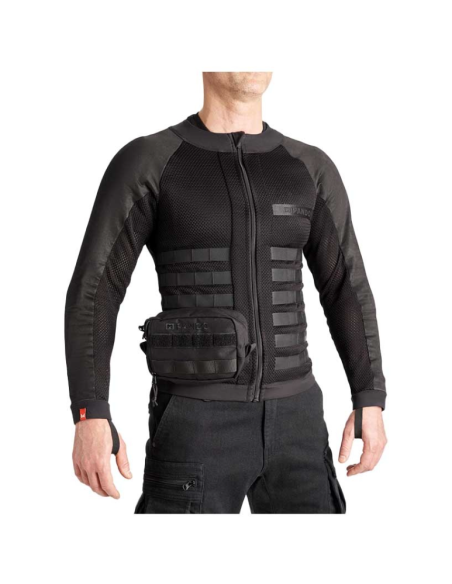 PANDO MOTO COMMANDO UH BLACK MOTO JACKET