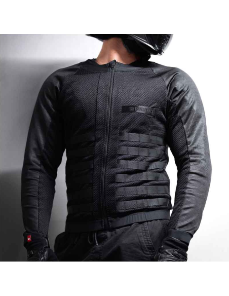 PANDO MOTO COMMANDO UH BLACK MOTO JACKET