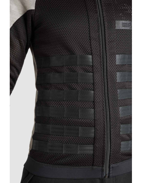 PANDO MOTO СЕРАЯ МОТОКУРТКА COMMANDO UH