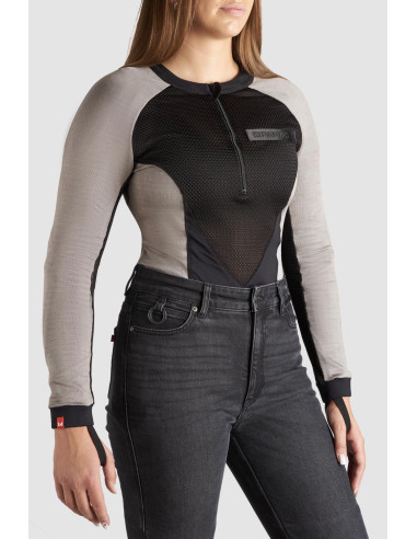 PANDO MOTO BIA GREY WOMEN'S MOTORCYCLE ARMOUR/BOOT