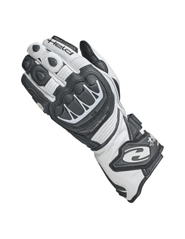 HELD EVO THRUX II BLACK/WHITE MOTERIŠKOS MOTO PIRŠTINĖS